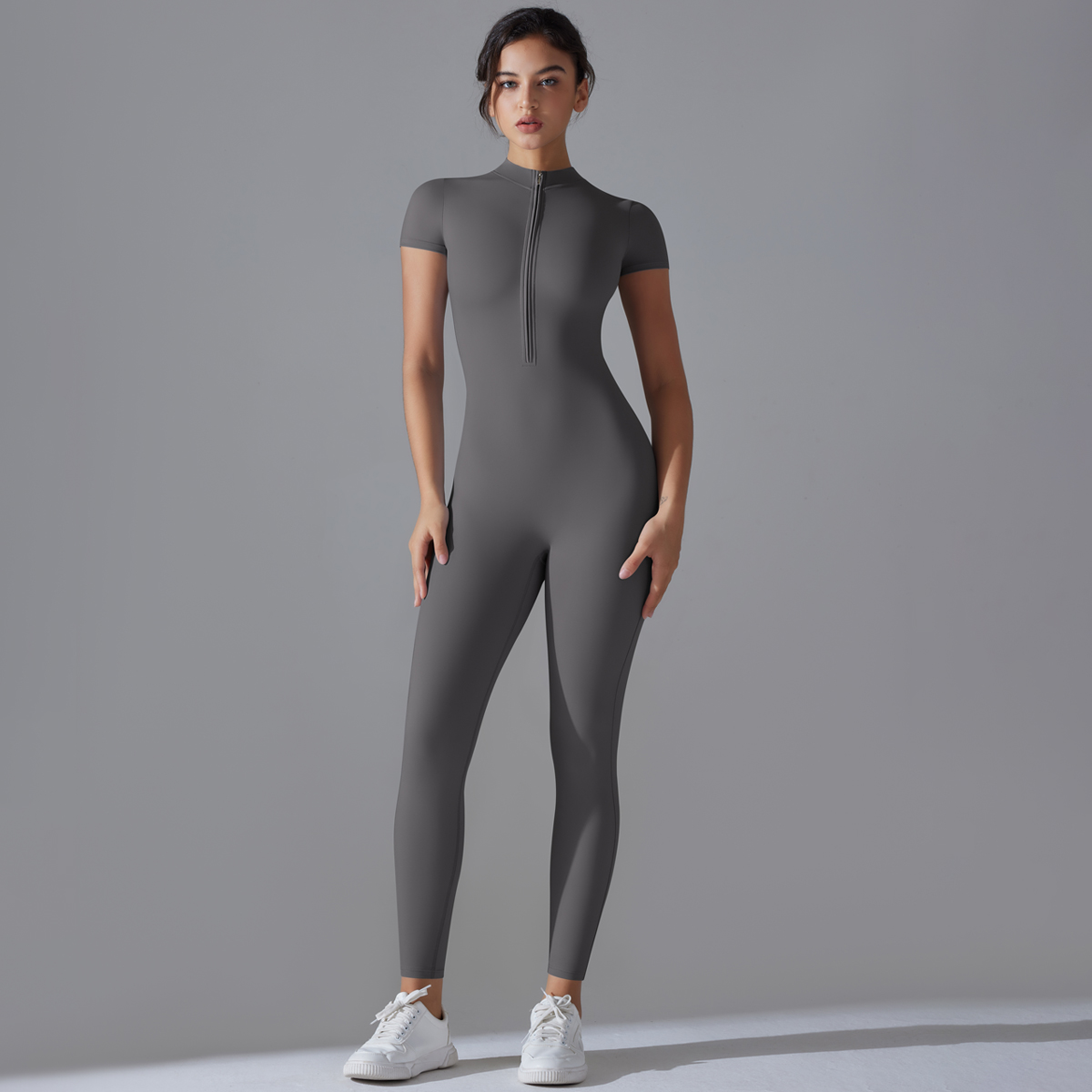 Herbal Yoga - Set Yoga wanita, jumpsuit satu potong