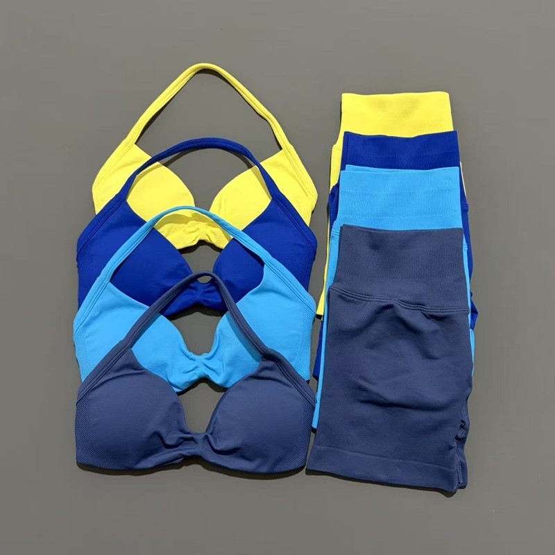 Herbal Yoga - 2 Buah Set Olahraga HISTELLO Bra