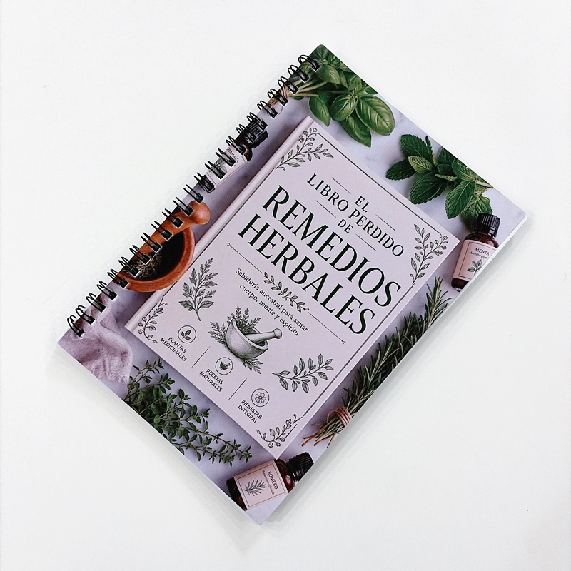 Herbal Wellness Remedy - Buku Catatan Herbal Terhilang, Jurnal Spiral