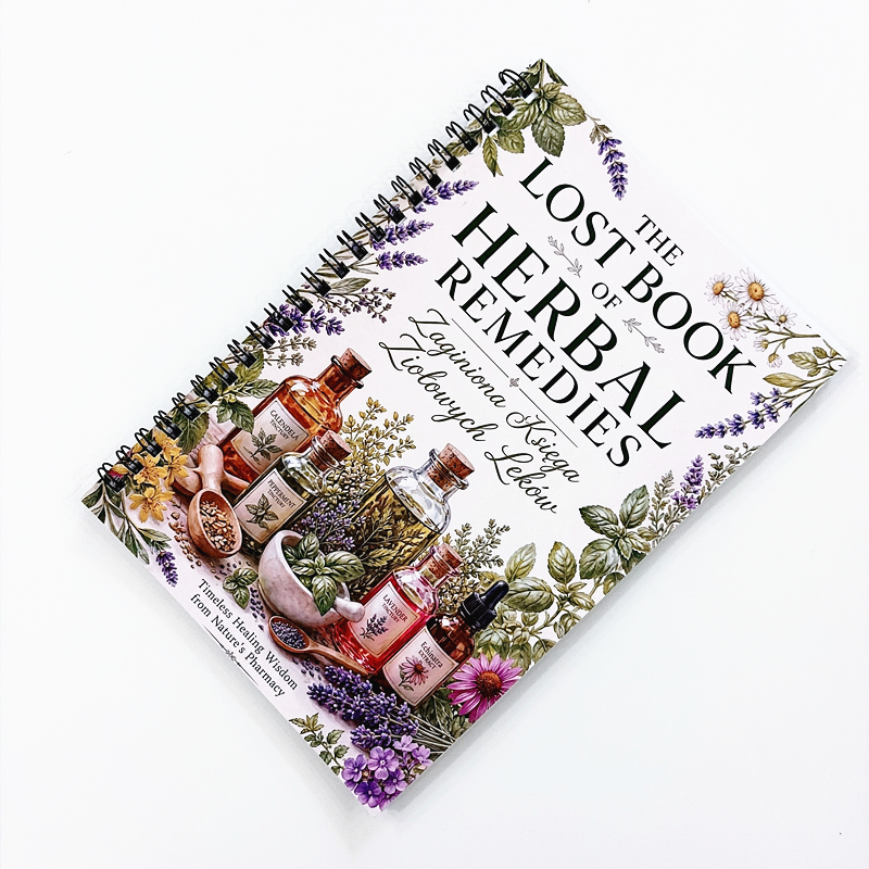Buku Catatan Spiral Edisi Pola - Herbal Wellness Remedy ulasan dan harga