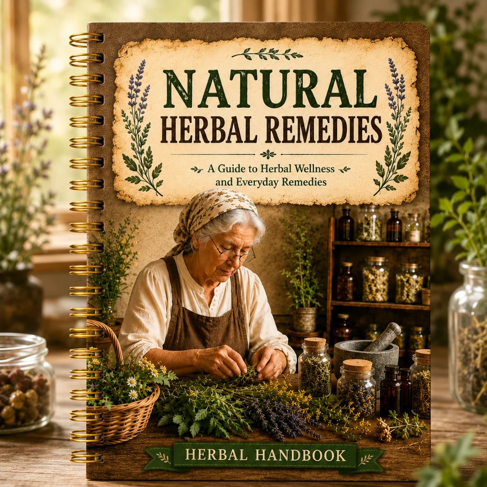 Buku Catatan A5 Desain Vintage - Herbal Wellness Remedy ulasan dan harga