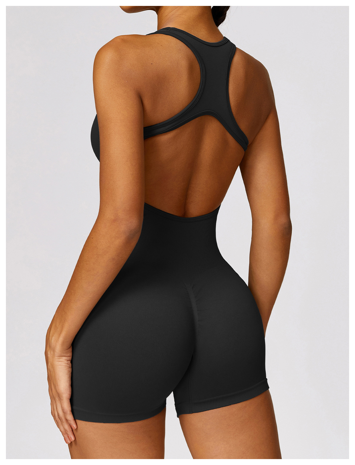 Sexy Back Jumpsuit Gym Set Wan - Herbal Yoga ulasan dan harga