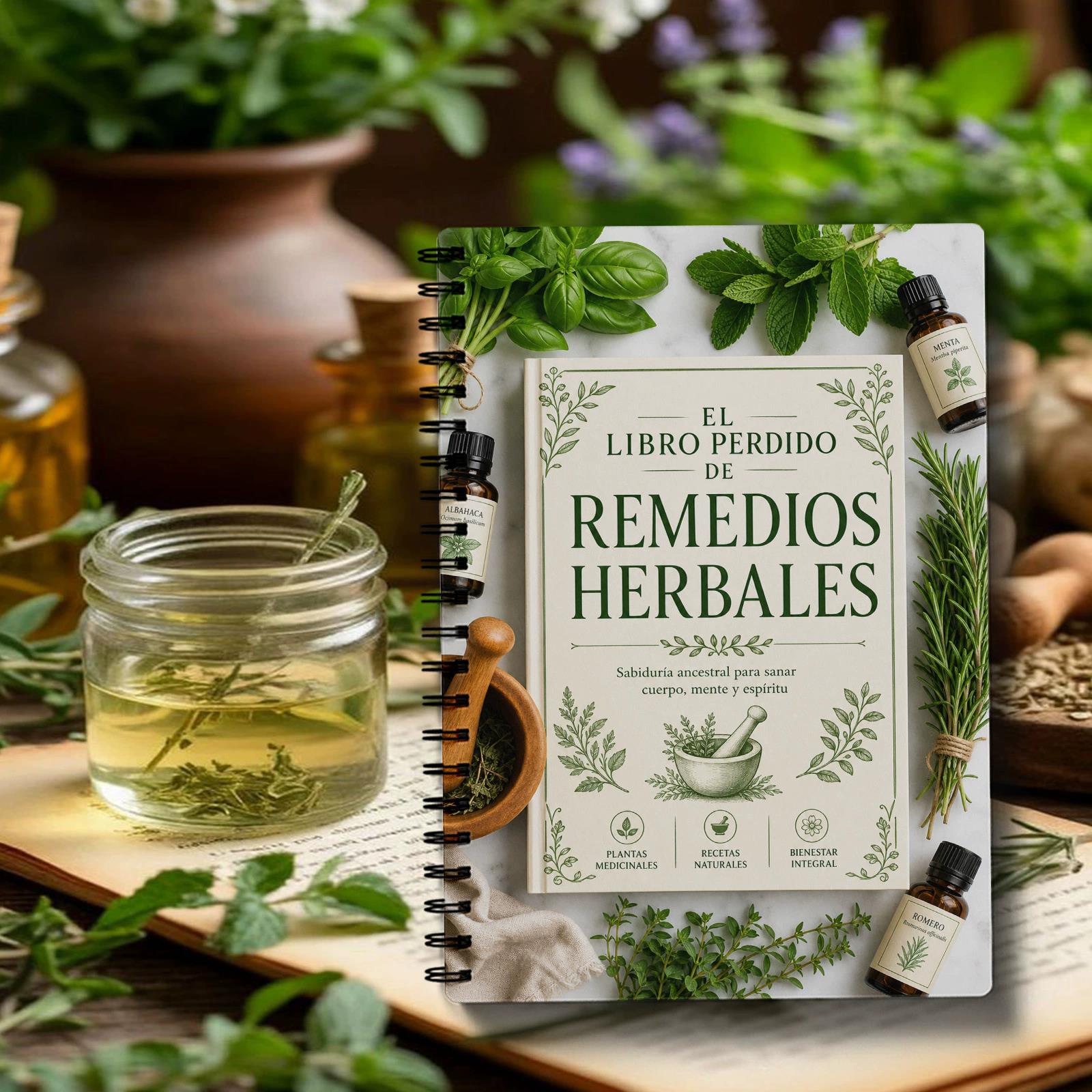 Buku Catatan Spiral El Libro P - Herbal Wellness Remedy ulasan dan harga