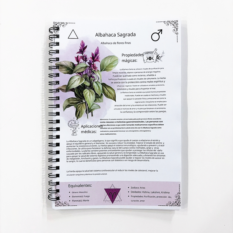 Buku Catatan Spiral El Libro P - Herbal Wellness Remedy ulasan dan harga
