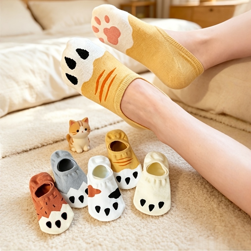 Kaus Kaki Tak Terlihat Motif C - Cat Claw Bark ulasan dan harga